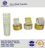 Super Clear BOPP Packing/Sealing Tape with Acrylic Water Base