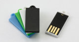 Plastic Ultra Slim USB Flash Drive with Waterproof Function