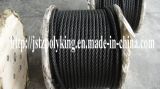 Ungalvanized Steel Wire Rope 6X37+IWRC