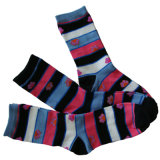 Striped Polyester Children Socks CS-108