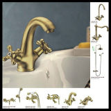 Hot Sale Brass Washbasin Faucet with Double Handle