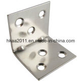 Custom Sramping Stainless Steel Small Hardware Reinforced Right L Angle Bracket Manufacturer