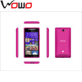 Special Design Leather Phone Case with Plug-in Card for HTC 8X