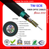 Communication Cable Gyty53 4/6/12 Core Single Mode Fiber Optic Cable