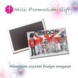 Hot Sale Phantom Crystal Custom Tin Plate Fridge Magnet