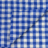 New Arrival Woven Yarn Dyed Check Linen Fabrics for Garment