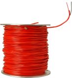 2 Core 2c Red PVC Jacket Fire Alarm Round Wires
