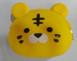OEM Tiger Yellow Cartoon Cheap Mini Silicone Handbag (BZ-SS056)