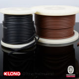 Black and Brown O Ring Cord in Roller