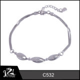 Simple European Style 925 Sterling Silver Bracelet Wholesale