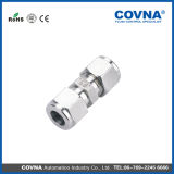 Yz2-3 Stainless Steel Double Ferrule Through Connector Fittings