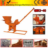 Qmr2-40 Soil Clay Cement Lego Block Making Machinery