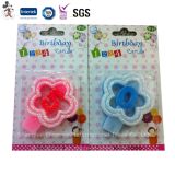 Factory Cheap Price Decoartive Birthday Candle with Flower