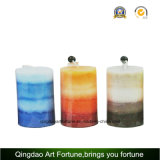 Multi Layer Scented Pillar Candle for Home Decor