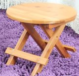 Folded Bamboo Round Stools for Household (QW-JCSG08)