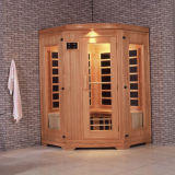 3-4 Person Red Infrared Sauna Room Luxury Light Wave Sauna Room