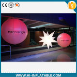 2015 Hot Selling Decorative LED Lighting Inflatable Ball with Logo, Inflatable Star for Event, Exhibition Decoration