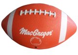 320g Corrugated Rubber Orange Printing American Football for Sports (KH10-24)