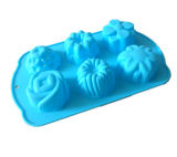 2015 Silicone Flower Cake Mold for Micro Wave Oven Use