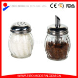 Glass Spice Jar with Metal Lid
