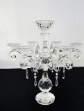 Crystal Candelabra Candle Holder (7 heads) Centerpieces (BS-CH040)