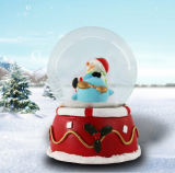 Polyresin Resin Water Globe Snow Globe for Christmas Decoration