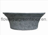 Fiber-Clay Vintage Bowl Flower Pot (0868) (20