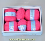 New Warm Soft Wool Yarn Knitting Fuchsia 2mm (1/8