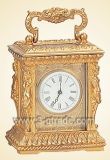 Gilded Copper Carriage Clock (JGK5051A-2)