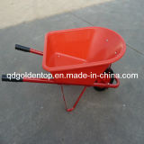 Children 's Wheel Barrow with Plastic Tray and Solid Wheel