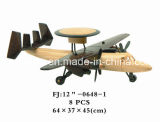 Pine Wood Promotion Gift Wooden Plane for Adults and Kids