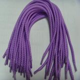 Purple Solid Core Braided Bag Rope Handle Rope