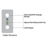 Gjxfdh/Gjxdh Fiber Ribbon Drop Cable with Strength Member (GJXFDH/GJXDH)