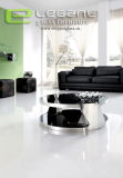 Round Black Glass Tea Table in Home Furniture