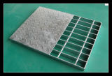 Composite Steel Grating with Anti-Slip Steel Plate