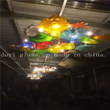 Multicolour Murano Glass Plate Chandelier for Wall Decoration
