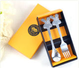 Stainless Steel Fork and Spoon Sets (K-010)