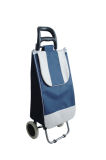 White and Blue Color Shopping Trolley Bag Yx-112