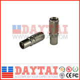 IEC CATV Connector Male Spiral Connector for Rg59/RG6