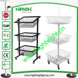 3 Layer Wire Mesh Promotion Display Stand
