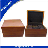 High-End Solid Wood Watch Box with Inside Velvet for Single Watch