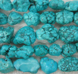 Natural Turquoise Jewellery (18 OVAL BEADS 1-02)