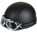 Classic Design Helmet Half Face Helmet with Goggle (MH-013)