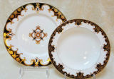 Black Design&Gold Decoration of Dinner/Kitchenware/Tableware Set K6913-Y6