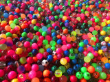 a Variety of Pattern Assortments of Elastic Ball/Bouncy Ball