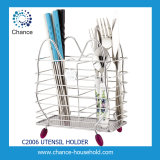 Chrome Steel Cutlery Rack C2006