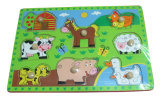 Wooden Peg Puzzle Farm Animal Puzzle (33332-2)
