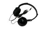 Stereo Sound Headphone, Black Music Earphone, Microphone Headset
