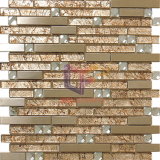 304 Stainless Steel Made Metal and Glass Mixed Mosaic (CFM714)