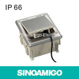 IP66 Waterproof Power Recep Floor Box